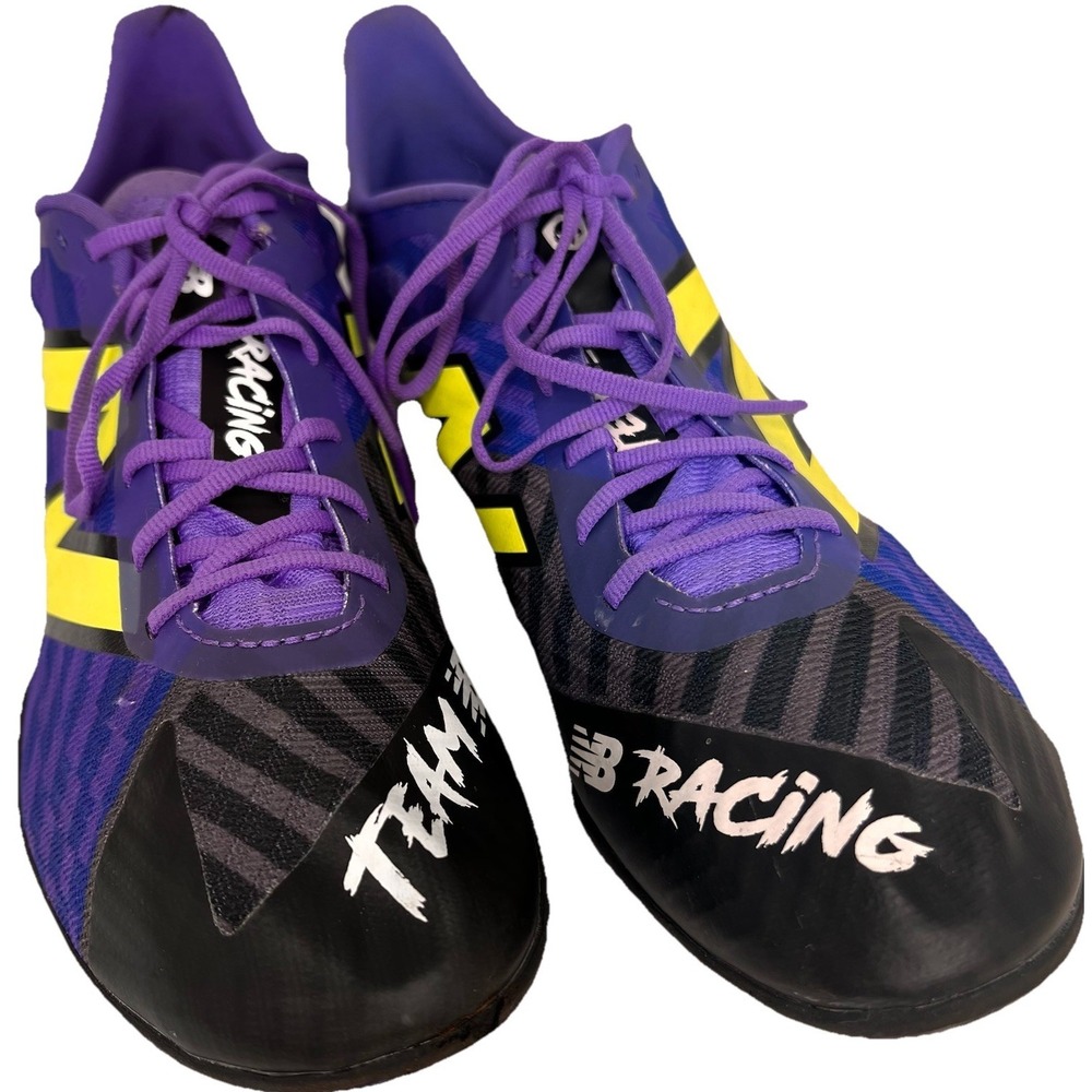 New Balance WSD100L5 Womens Track Spikes Sz 9 Purple NB Racing Sprint Cleats